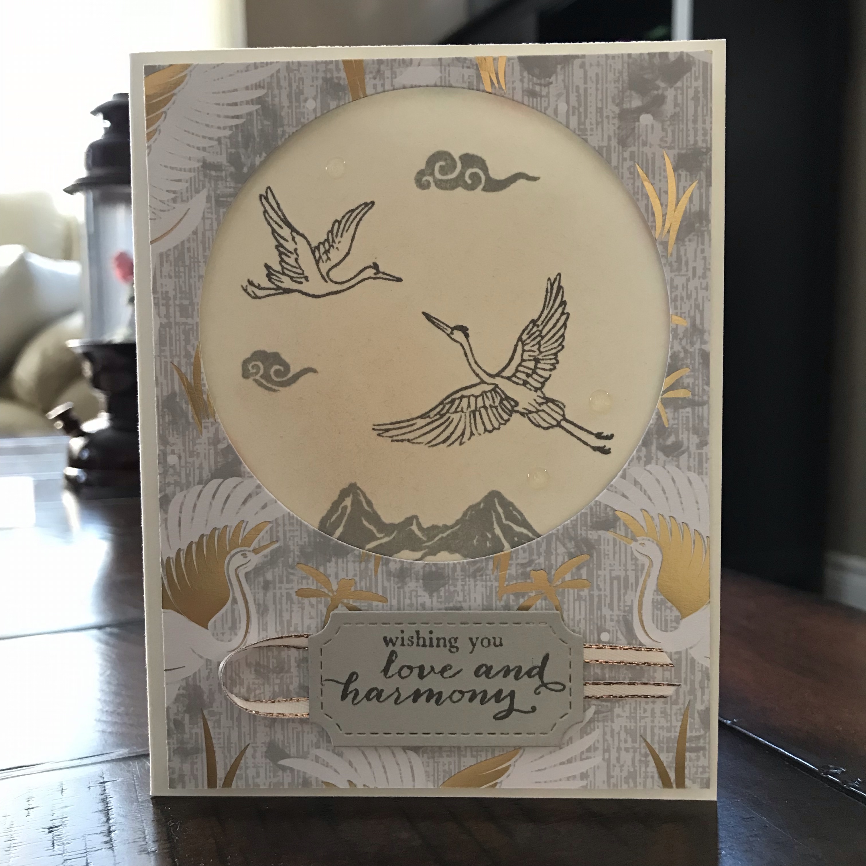 Crane Themed Greeting Cards with Hero Arts - The Artistic Gnome Blog