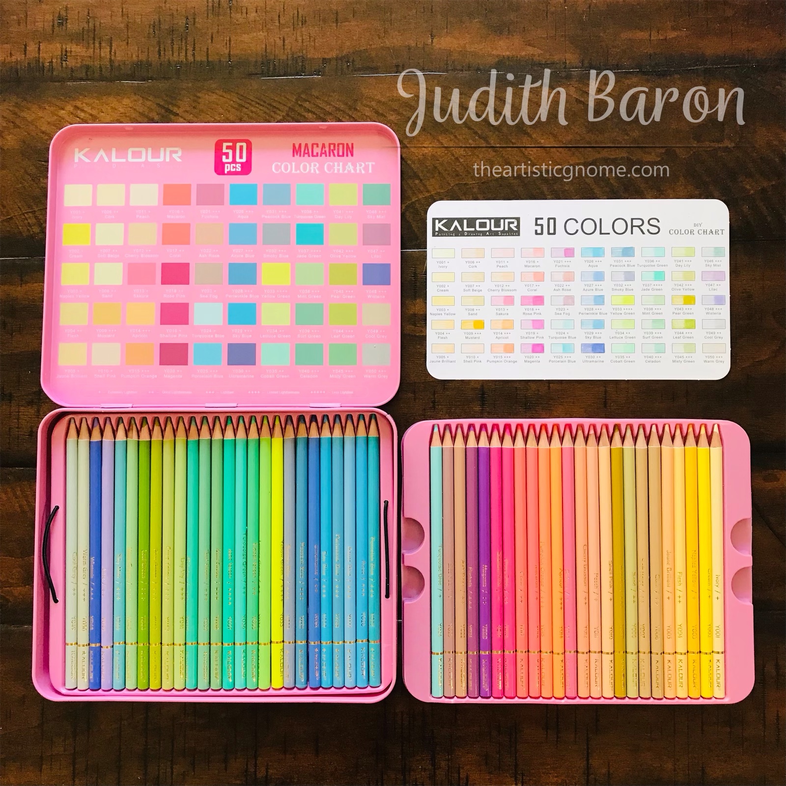 KALOUR 50 Macaron Professional Colour Pencil Set – Craft Outlet