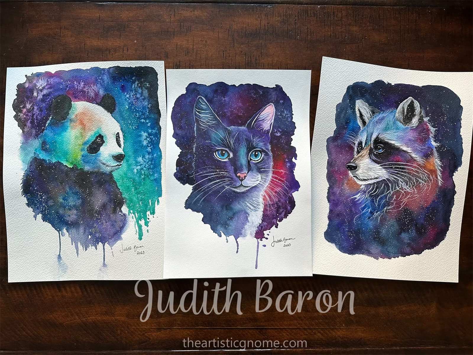 Watercolour Galaxy Painting Style - The Artistic Gnome Blog